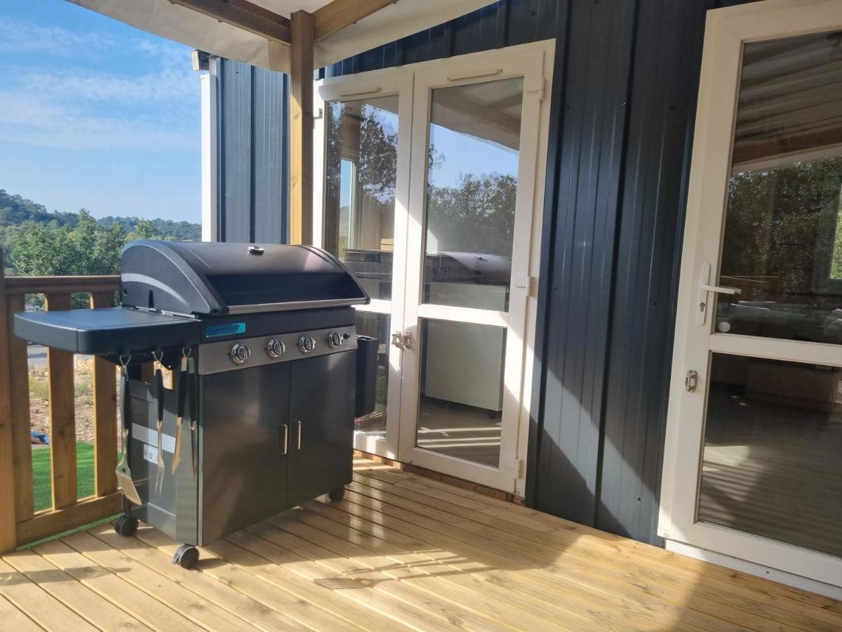 Charmant Et Spacieux Mobil Home Rocbaron Exteriör bild